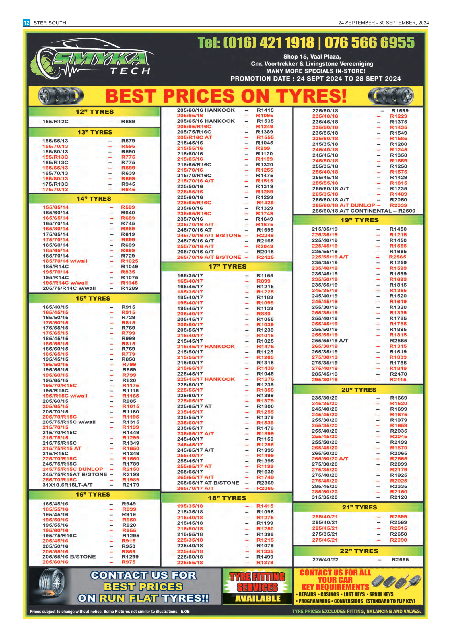 STER SOUTH 24 SEPTEMBER – 30 SEPTEMBER, 2024 page 12