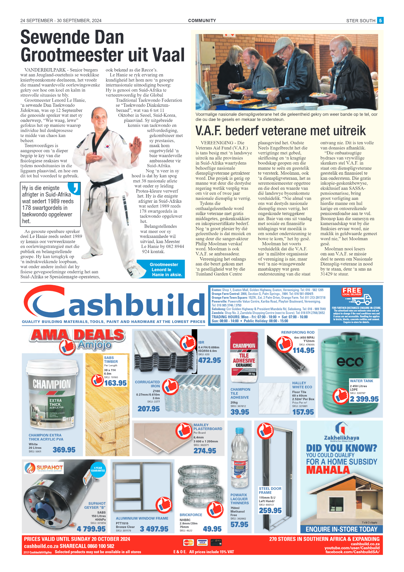 STER SOUTH 24 SEPTEMBER – 30 SEPTEMBER, 2024 page 5