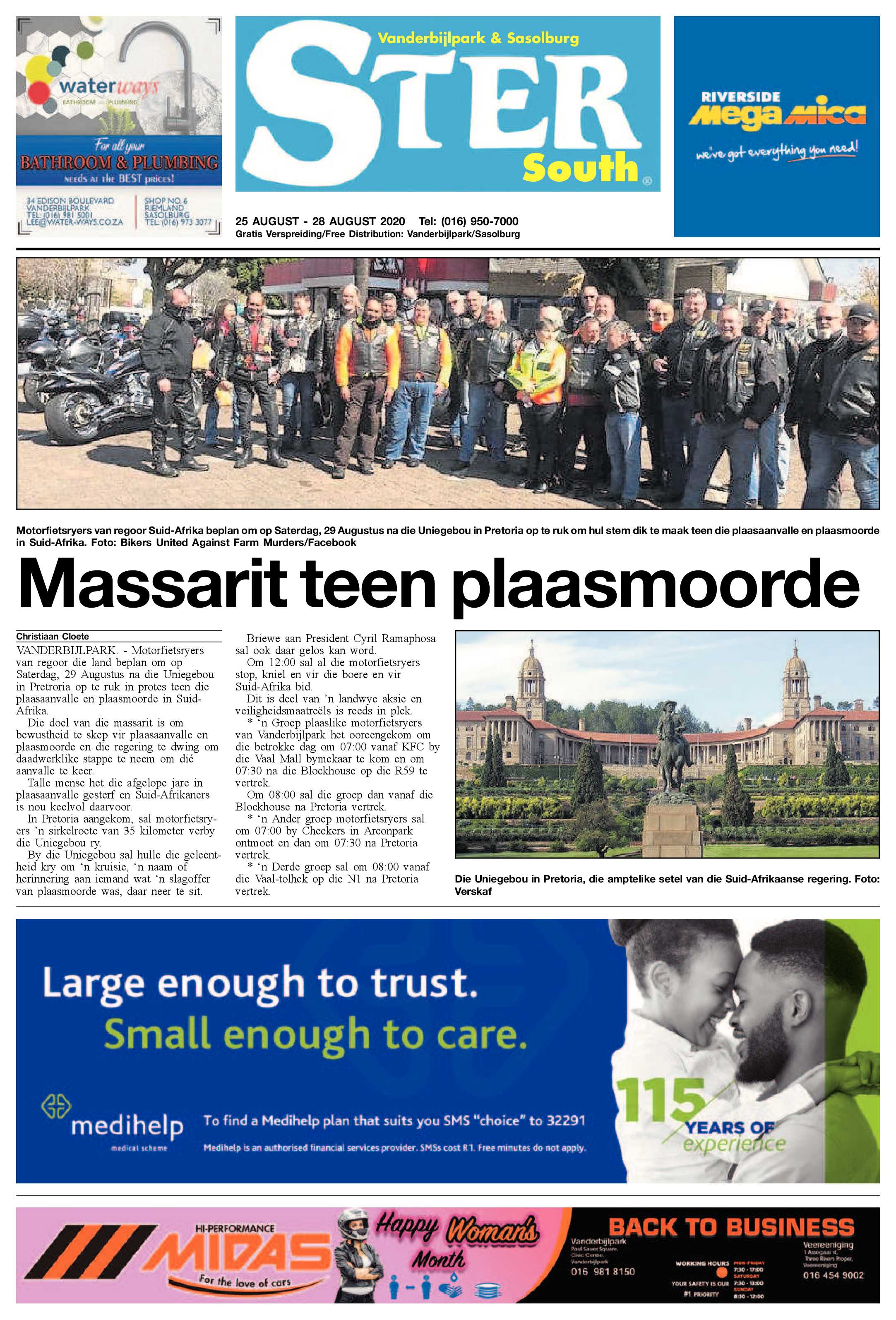 STER SOUTH 25 August – 28 August 2020 page 1