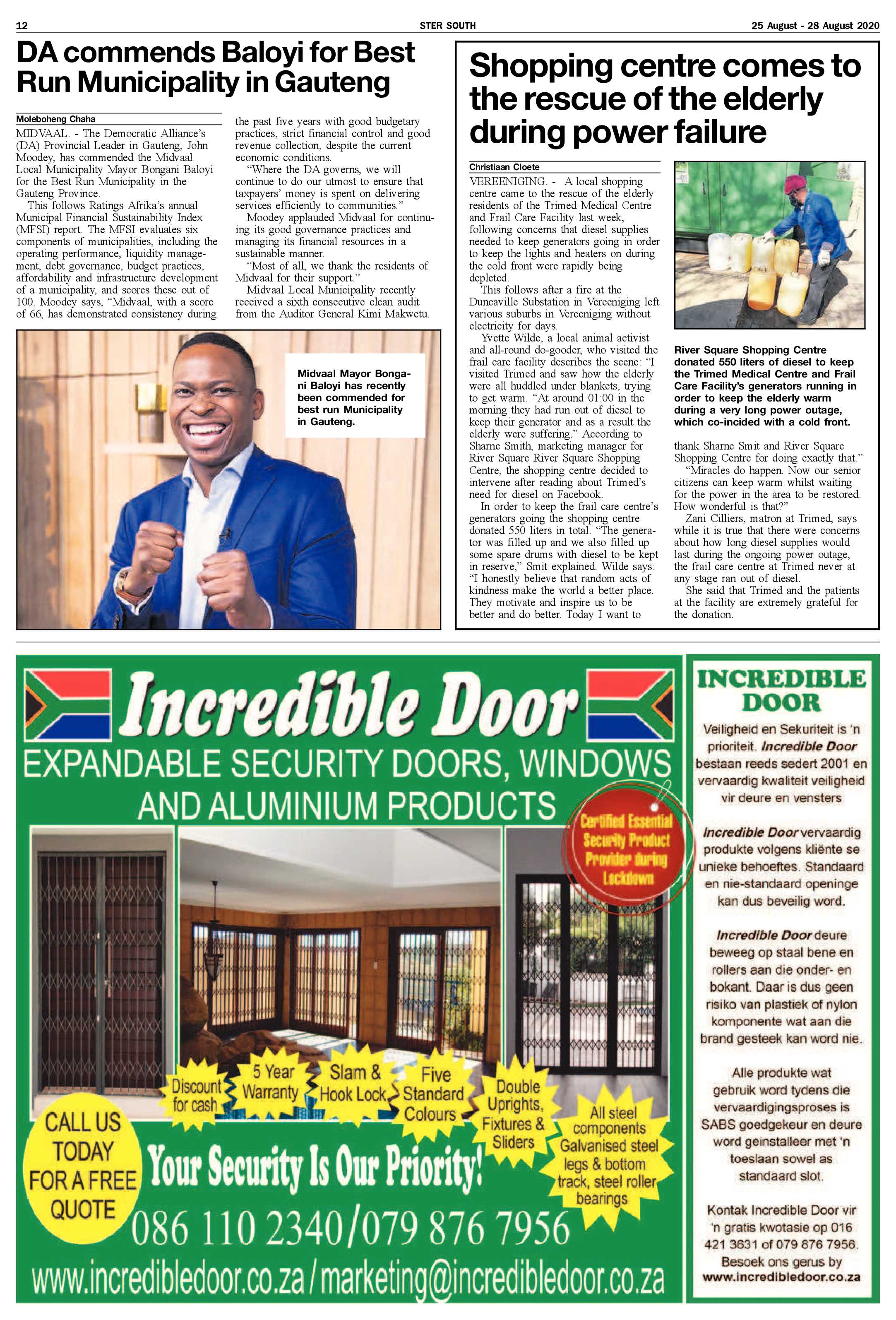 STER SOUTH 25 August – 28 August 2020 page 12