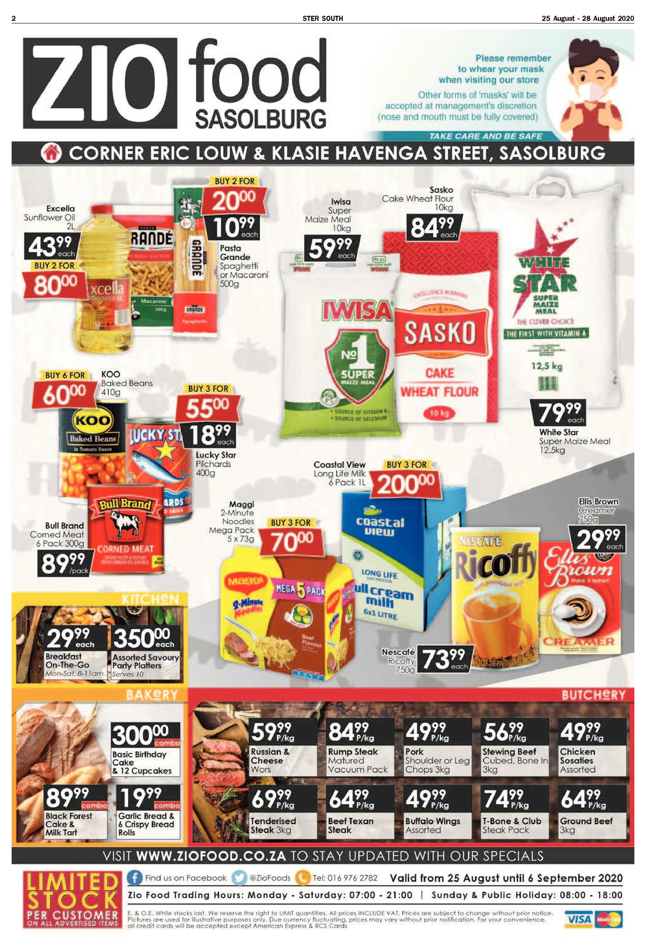STER SOUTH 25 August – 28 August 2020 page 2