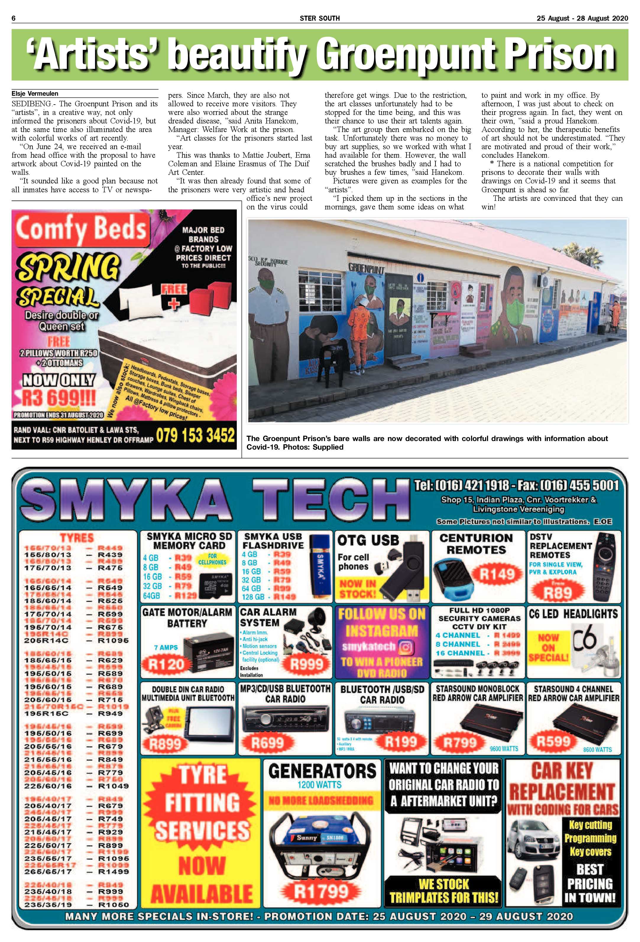 STER SOUTH 25 August – 28 August 2020 page 6
