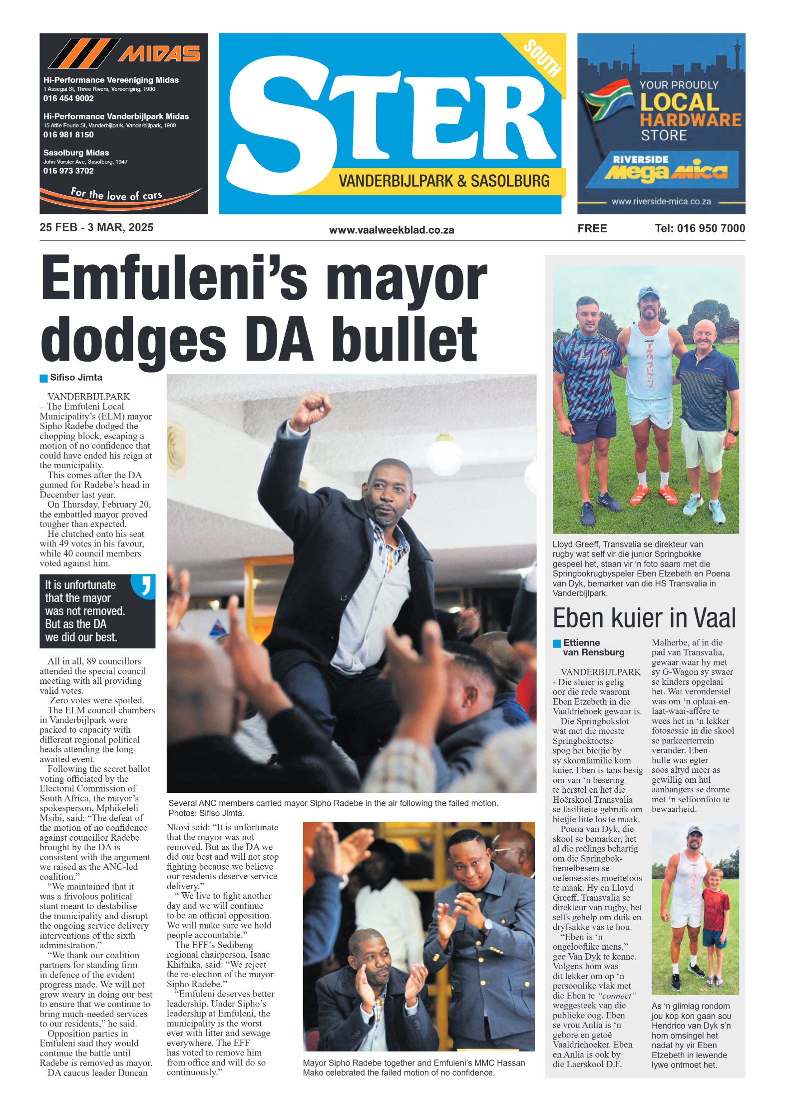 STER SOUTH 25 FEB – 3 MAR, 2025 page 1