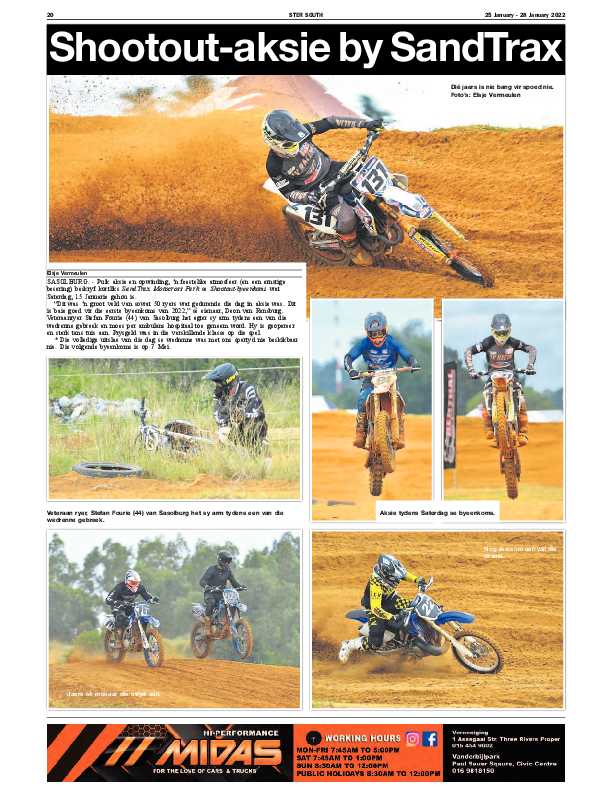 STER SOUTH 25 January – 28 January 2022 page 20