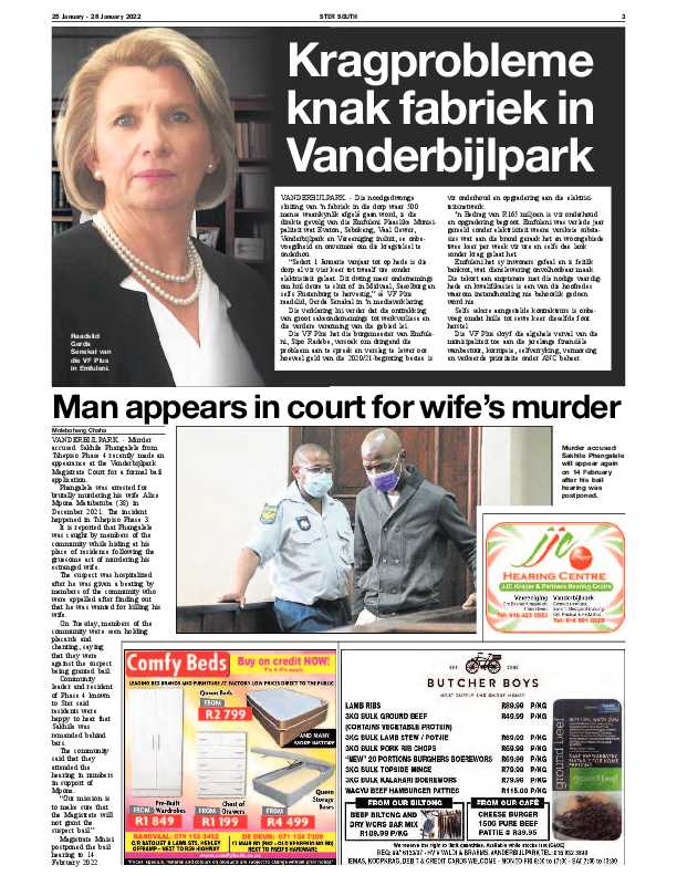 STER SOUTH 25 January – 28 January 2022 page 3