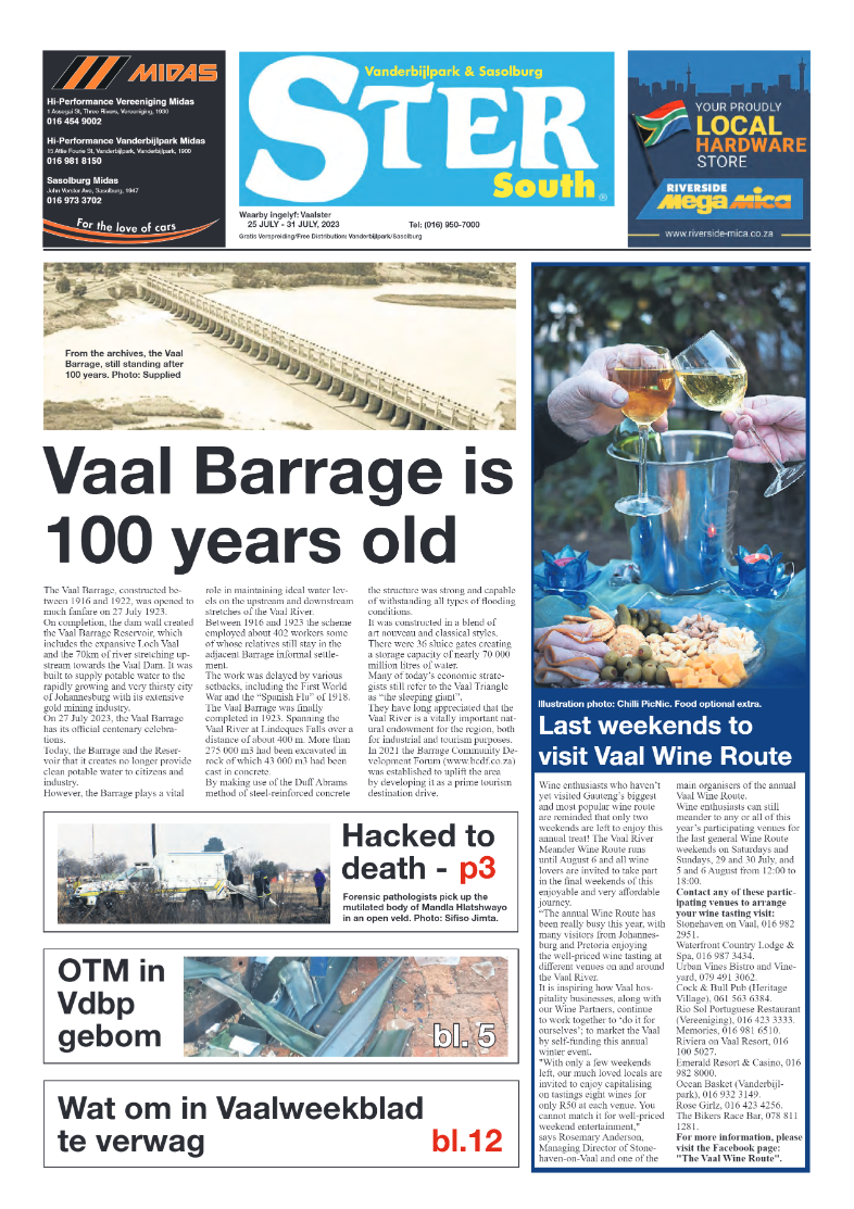 STER SOUTH 25 July – 31 July, 2023 page 1
