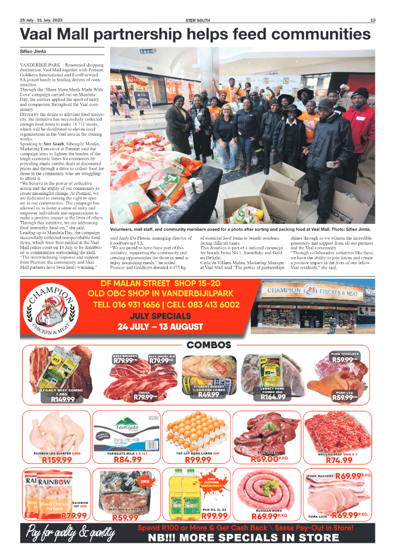 STER SOUTH 25 July – 31 July, 2023 page 13