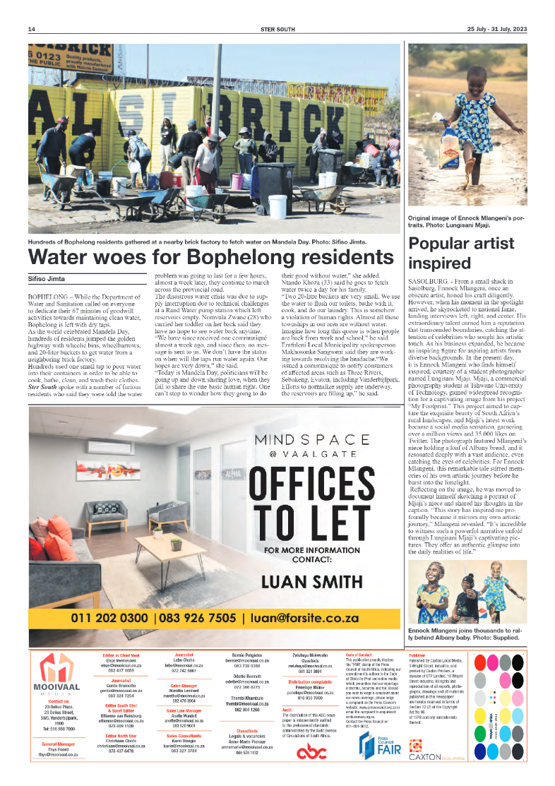 STER SOUTH 25 July – 31 July, 2023 page 14