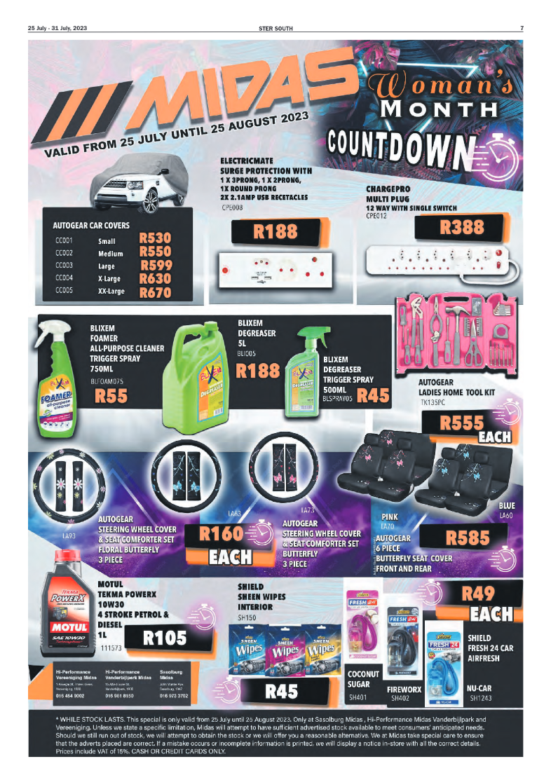 STER SOUTH 25 July – 31 July, 2023 page 7