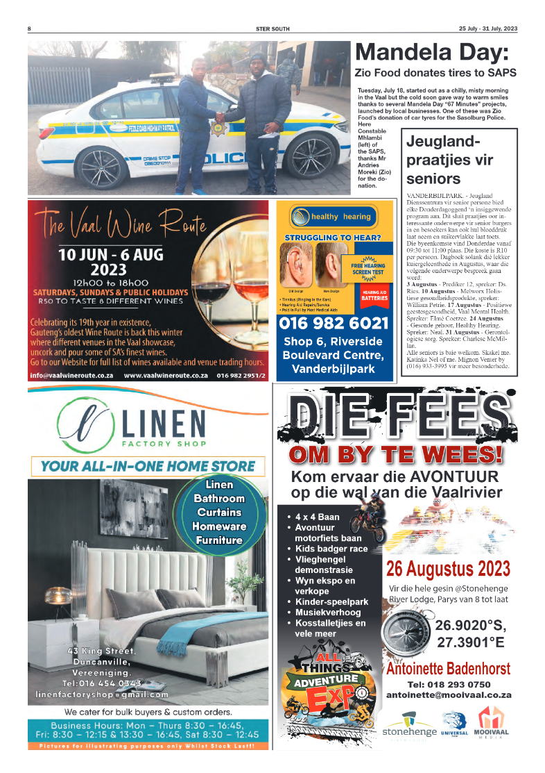 STER SOUTH 25 July – 31 July, 2023 page 8