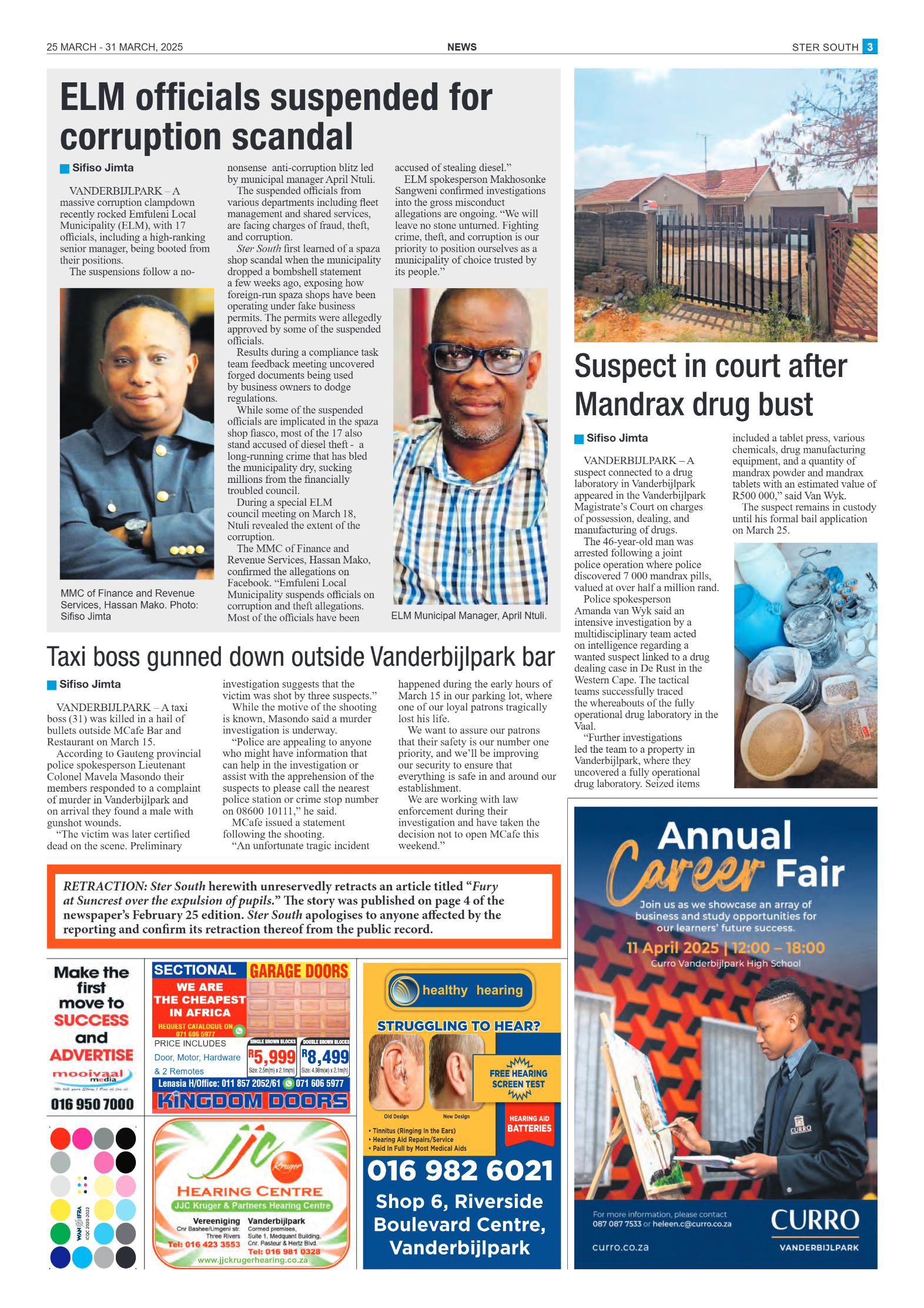 STER SOUTH 25 MARCH – 31 MARCH, 2025 page 3
