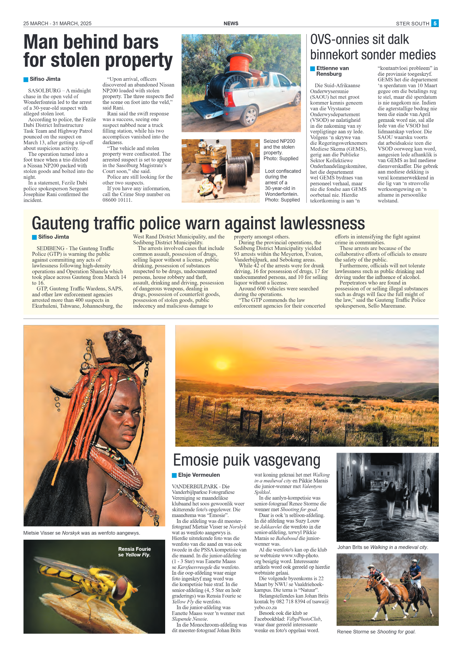 STER SOUTH 25 MARCH – 31 MARCH, 2025 page 5