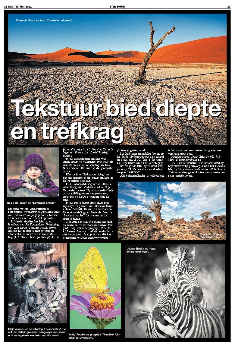 STER SOUTH 25 May – 28 May 2021 page 19