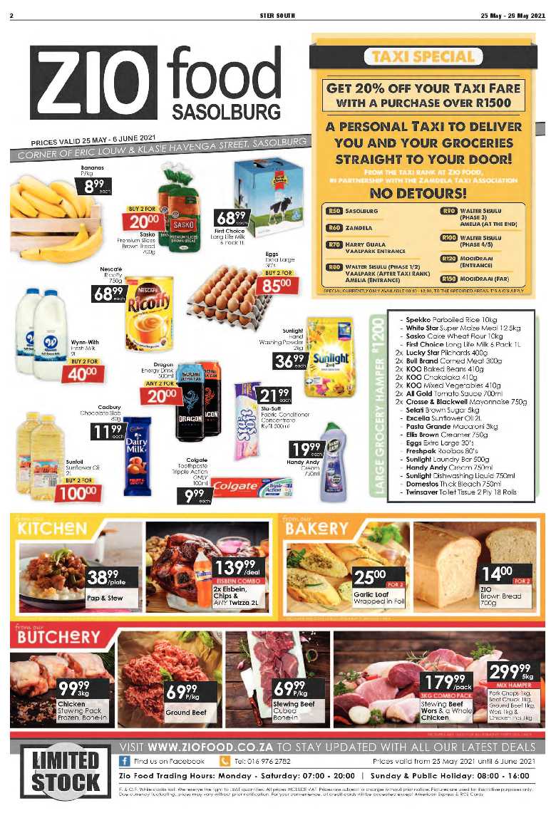 STER SOUTH 25 May – 28 May 2021 page 2