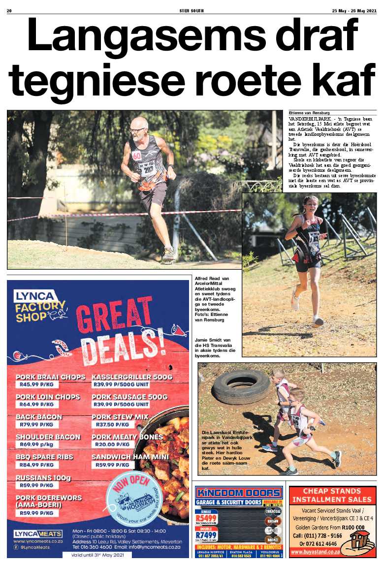STER SOUTH 25 May – 28 May 2021 page 20