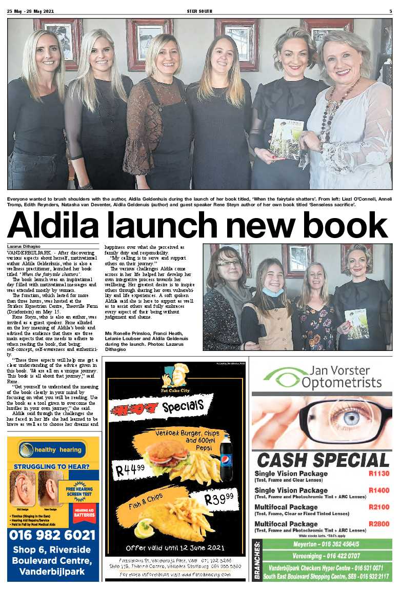 STER SOUTH 25 May – 28 May 2021 page 5
