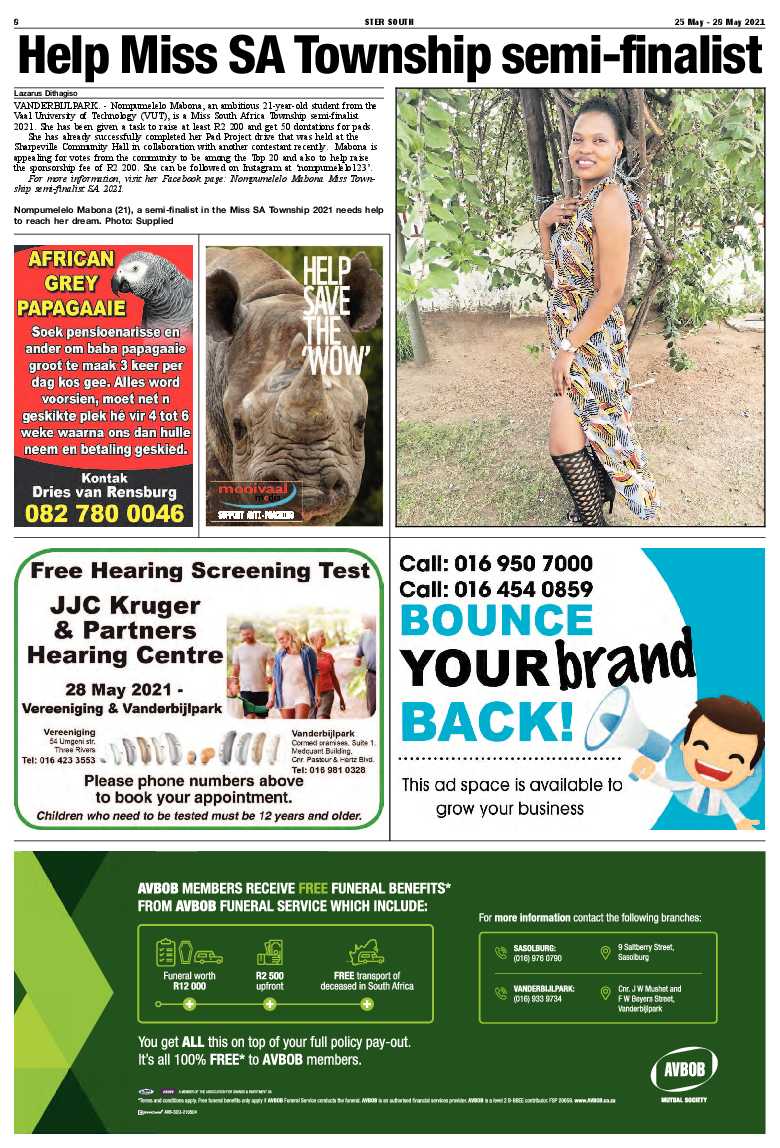STER SOUTH 25 May – 28 May 2021 page 8