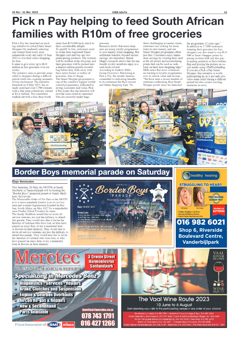 STER SOUTH 25 Mei – 31 Mei, 2023 page 11