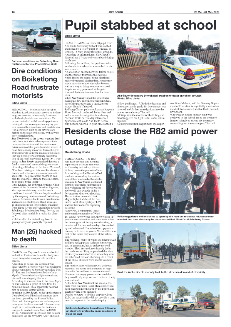 STER SOUTH 25 Mei – 31 Mei, 2023 page 16