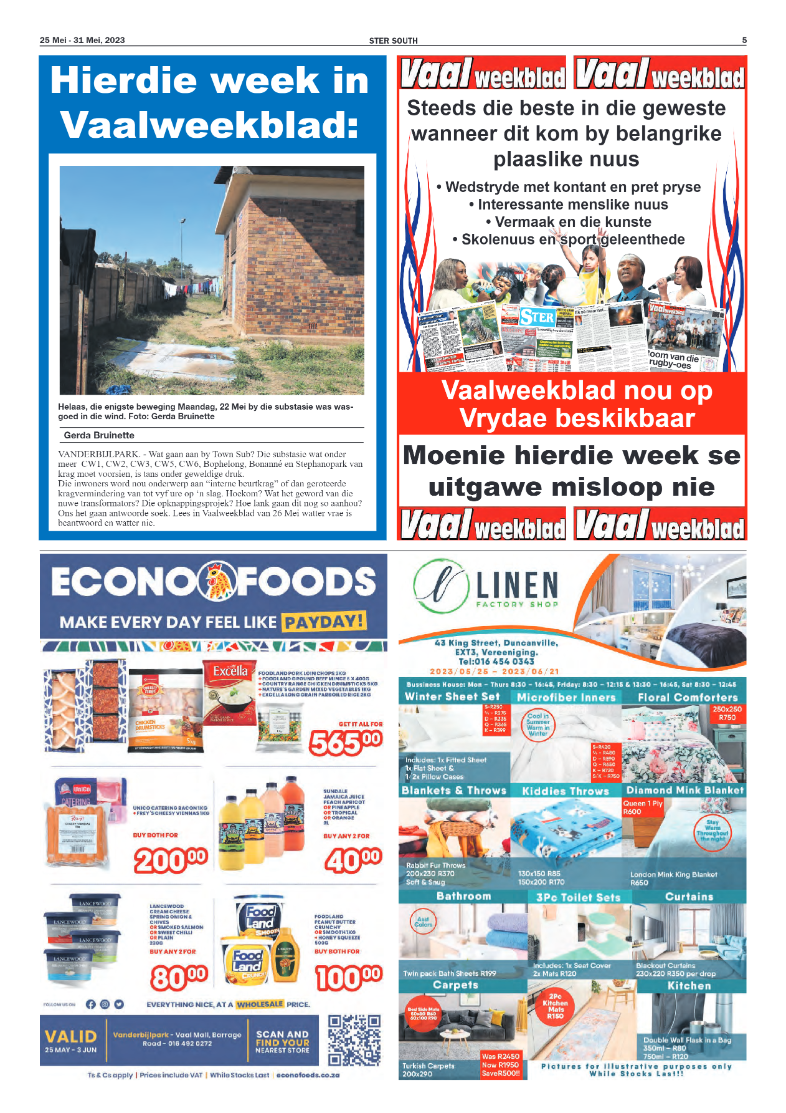 STER SOUTH 25 Mei – 31 Mei, 2023 page 5