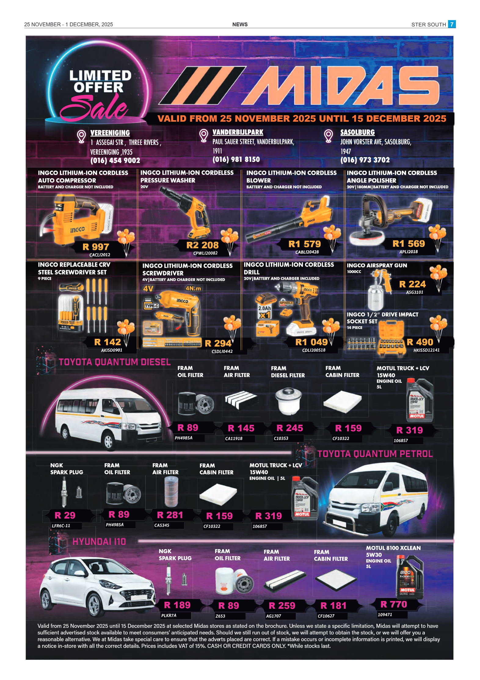 STER SOUTH 25 NOVEMBER – 1 DECEMBER, 2025 page 9