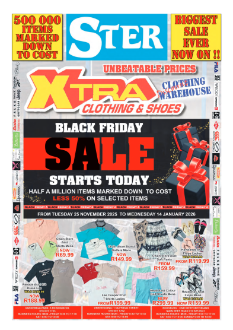 STER SOUTH 25 NOVEMBER – 1 DECEMBER, 2025