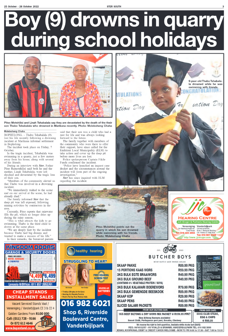 STER SOUTH 25 October – 28 October 2022 page 3
