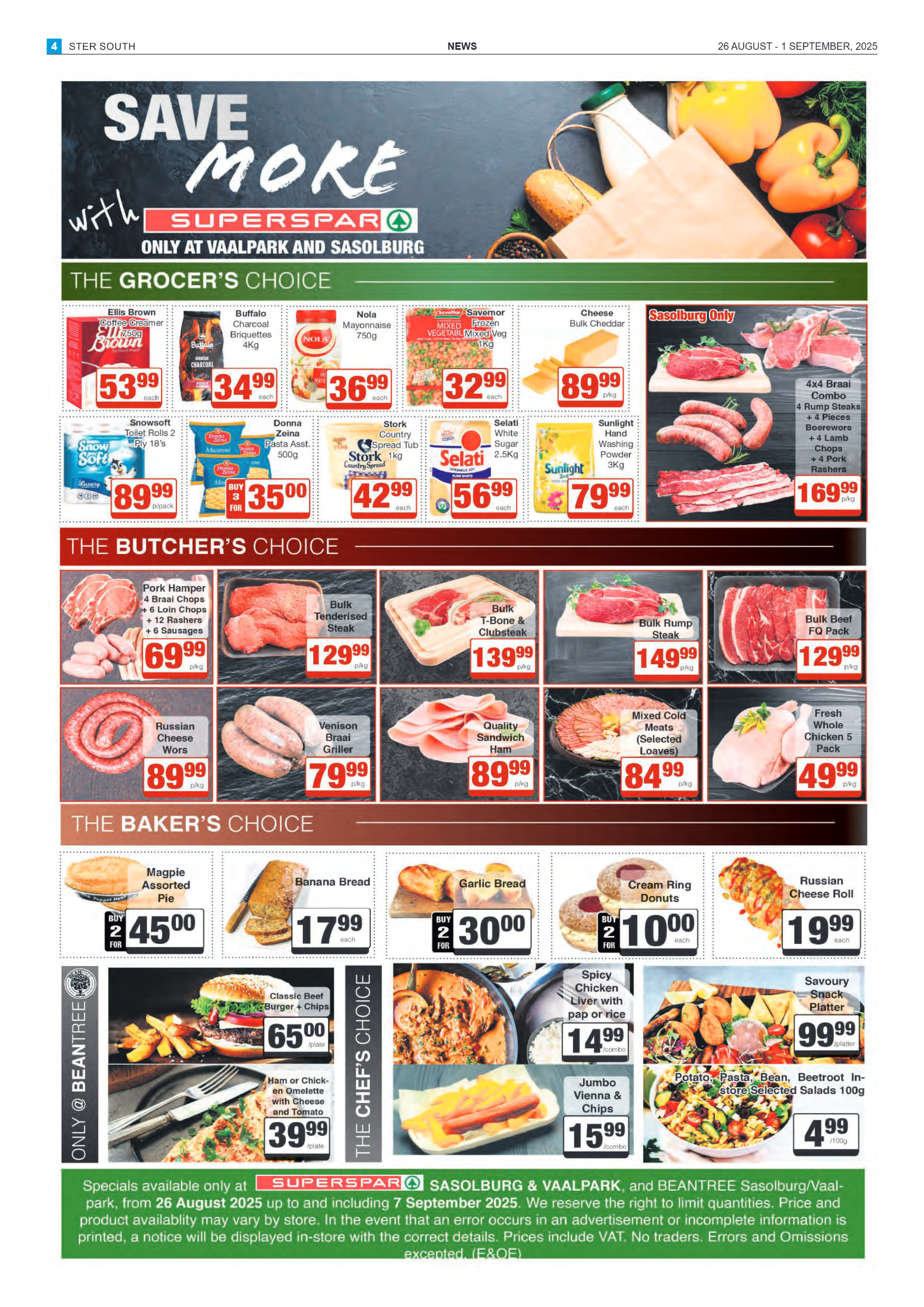 STER SOUTH 26 AUGUST – 1 SEPTEMBER, 2025 page 4