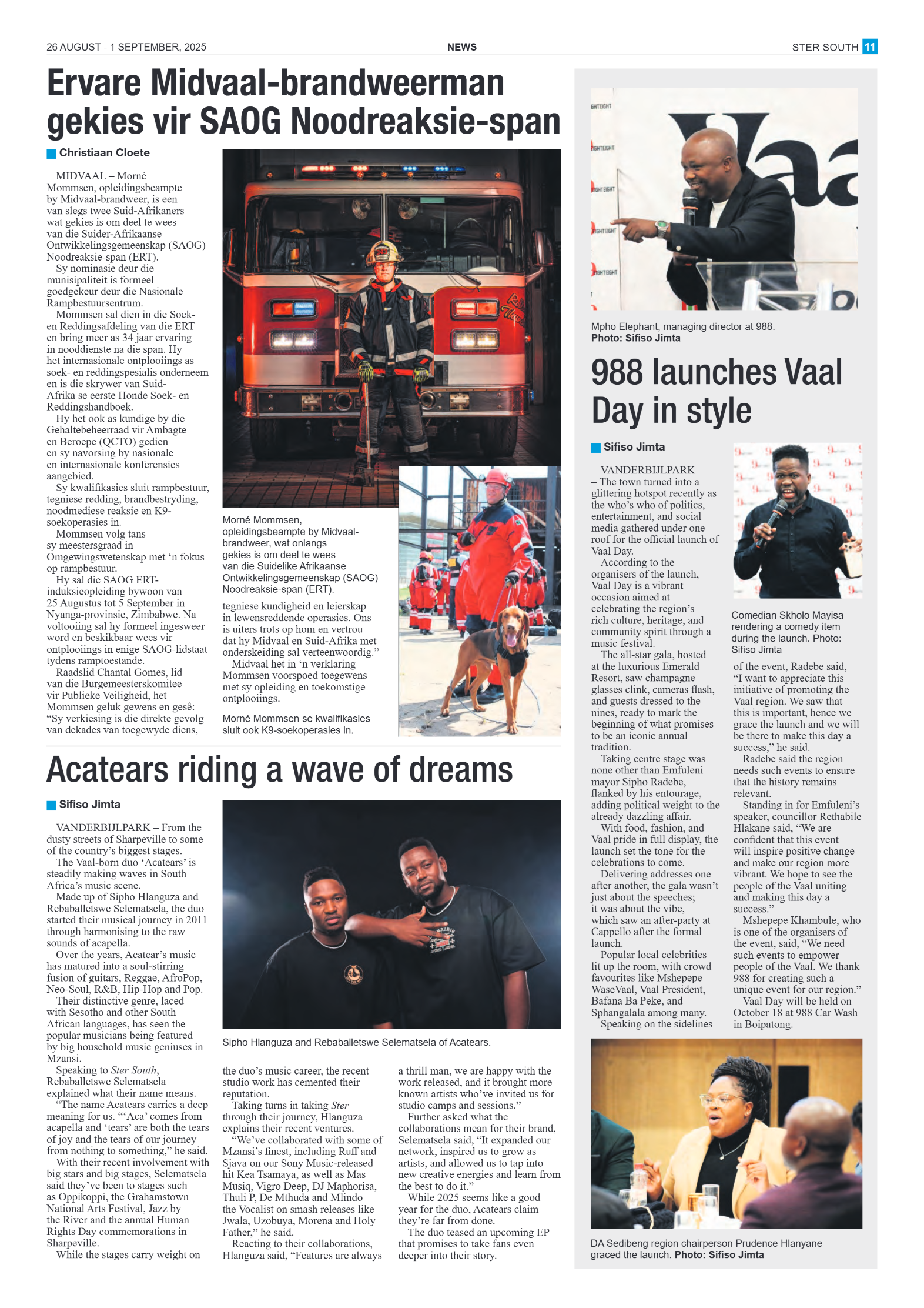 STER SOUTH 26 AUGUST – 1 SEPTEMBER, 2025 page 7