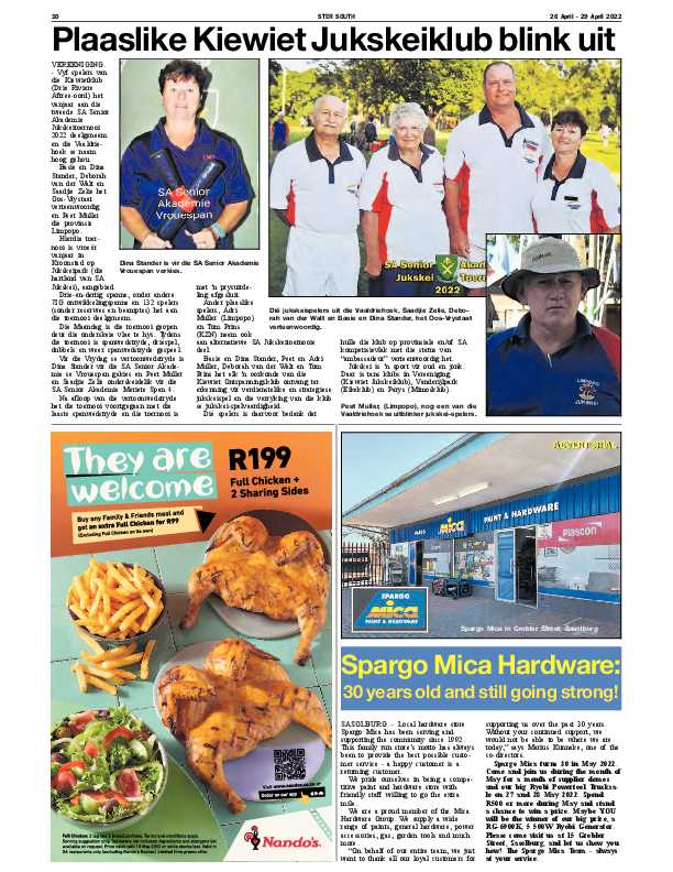 STER SOUTH 26 April – 29 April 2022 page 10