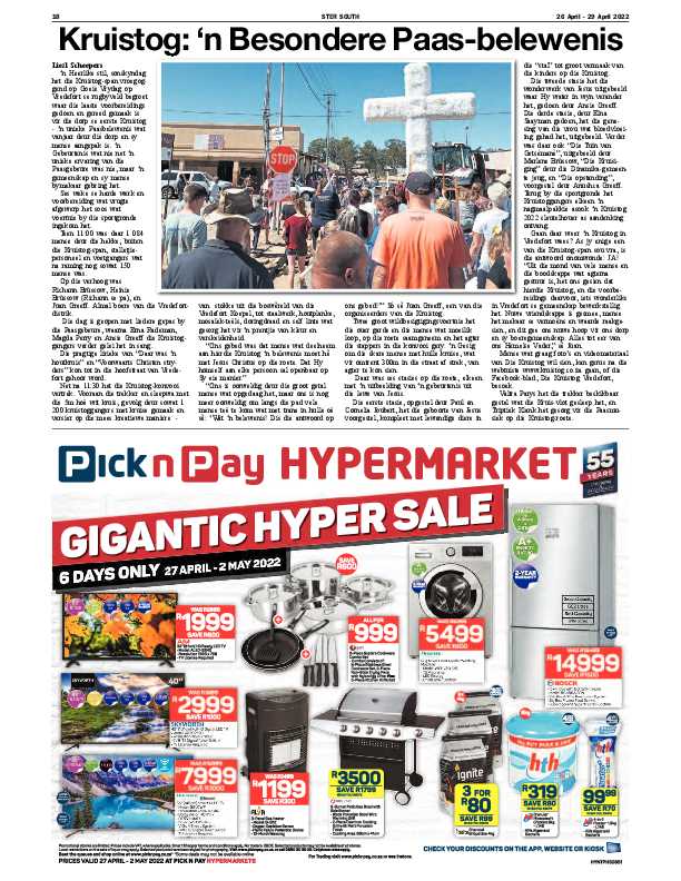STER SOUTH 26 April – 29 April 2022 page 19