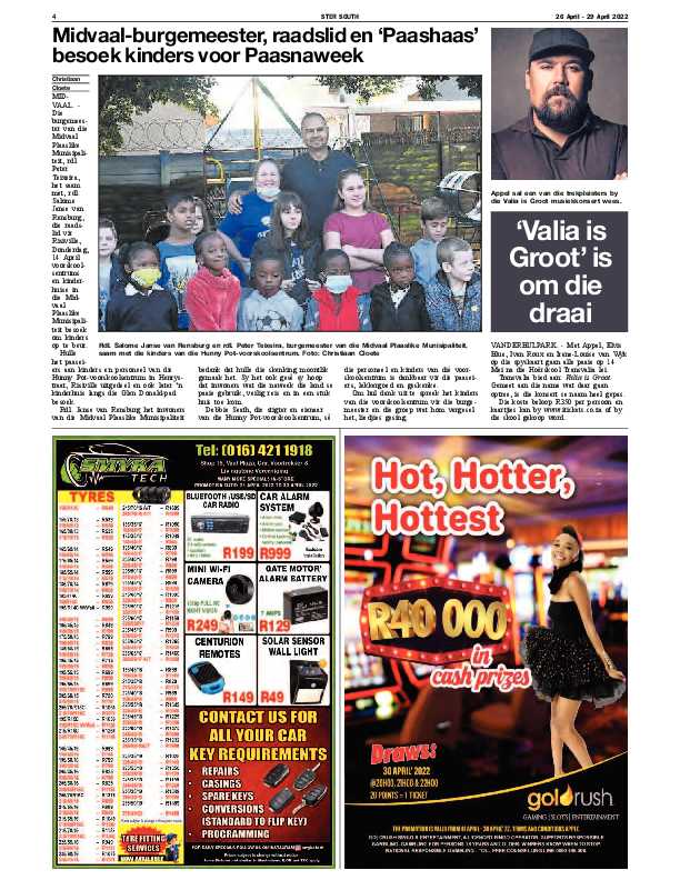 STER SOUTH 26 April – 29 April 2022 page 4