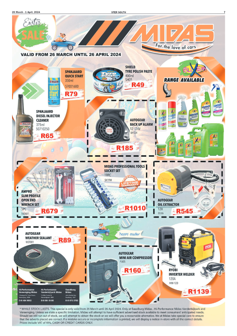 STER SOUTH 26 March – 1 April, 2024 page 7