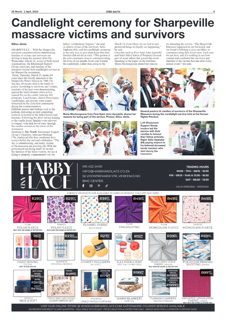 STER SOUTH 26 March – 1 April, 2024 page 9