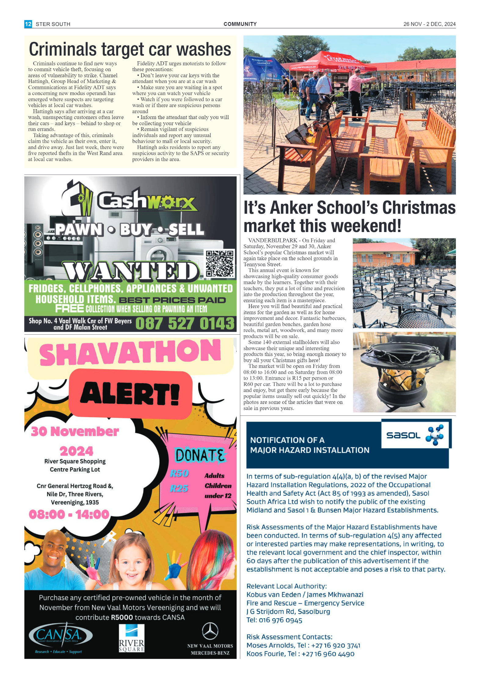 STER SOUTH 26 NOV – 2 DEC, 2024 page 16