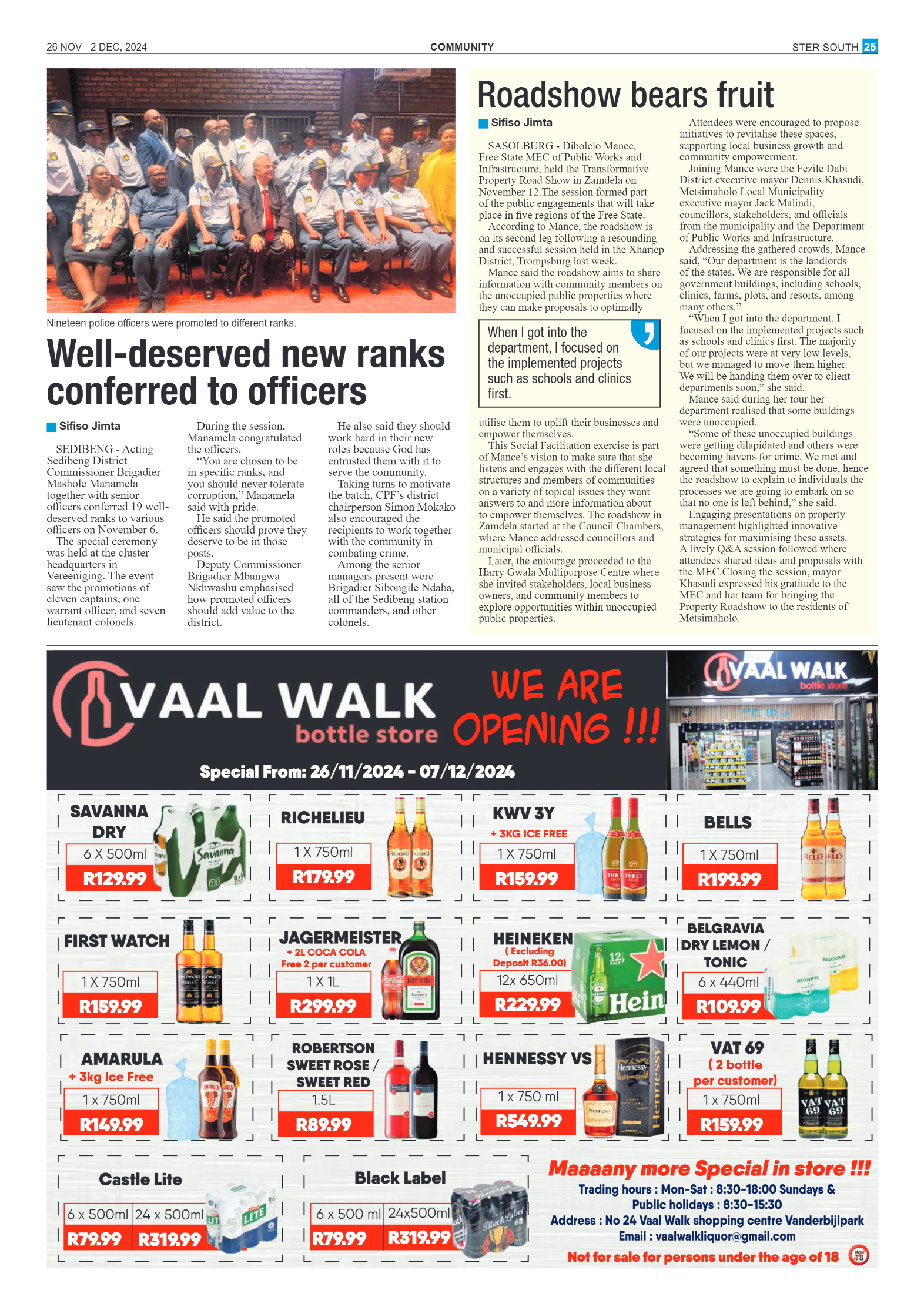 STER SOUTH 26 NOV – 2 DEC, 2024 page 29