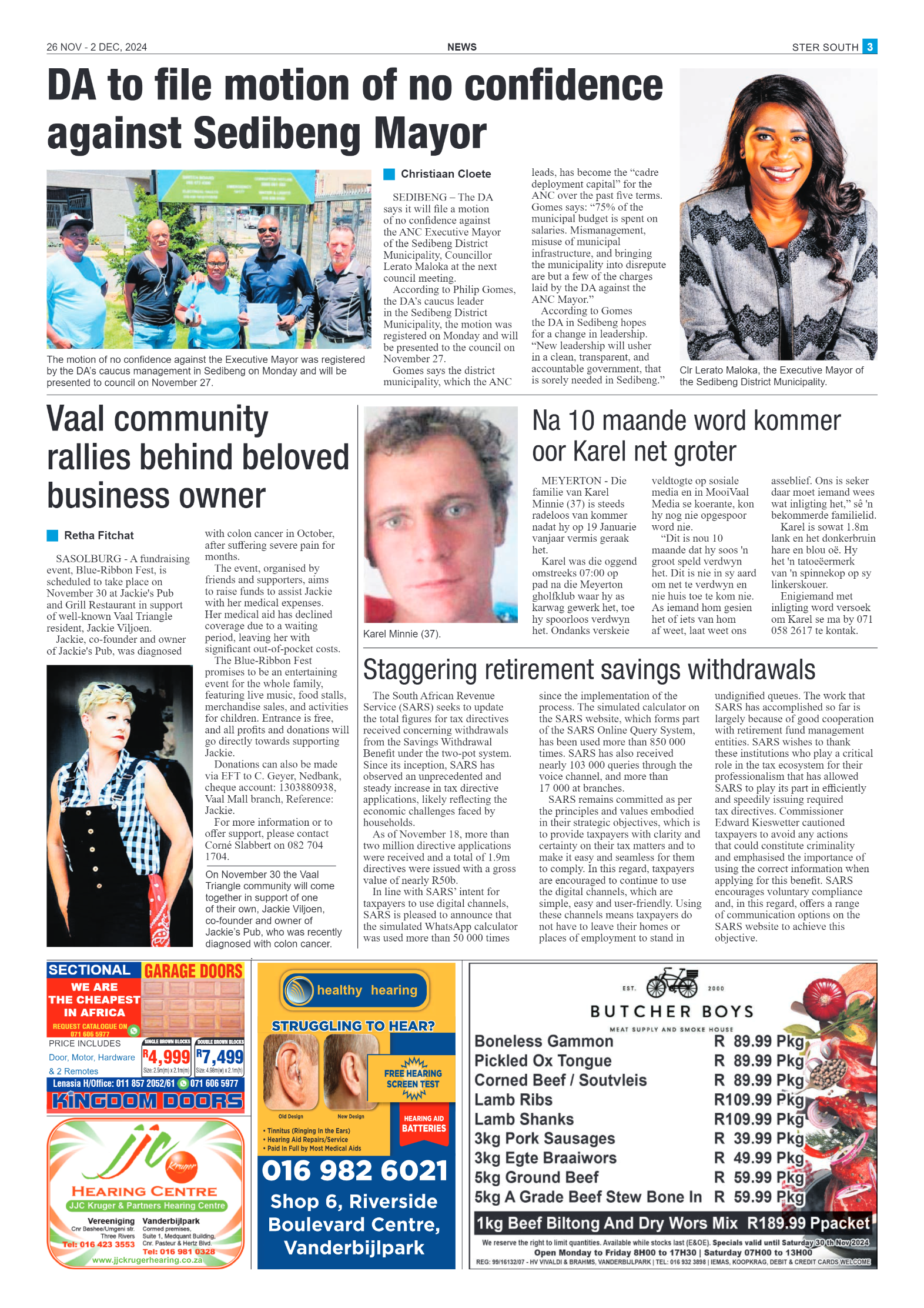 STER SOUTH 26 NOV – 2 DEC, 2024 page 7