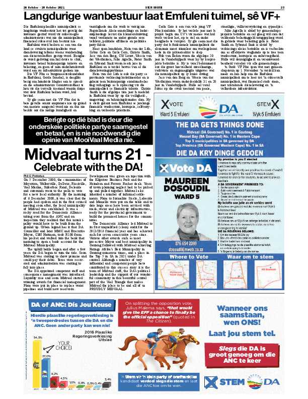 STER SOUTH 26 October – 29 October 2021 page 23