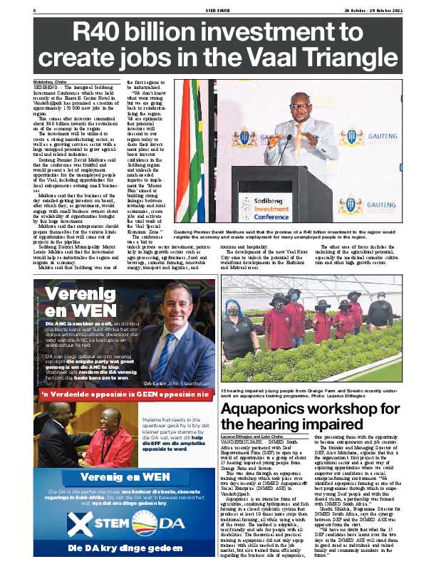 STER SOUTH 26 October – 29 October 2021 page 8