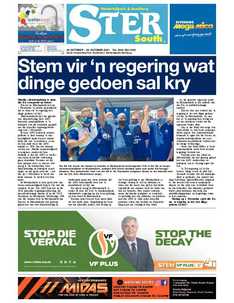 STER SOUTH 26 October – 29 October 2021