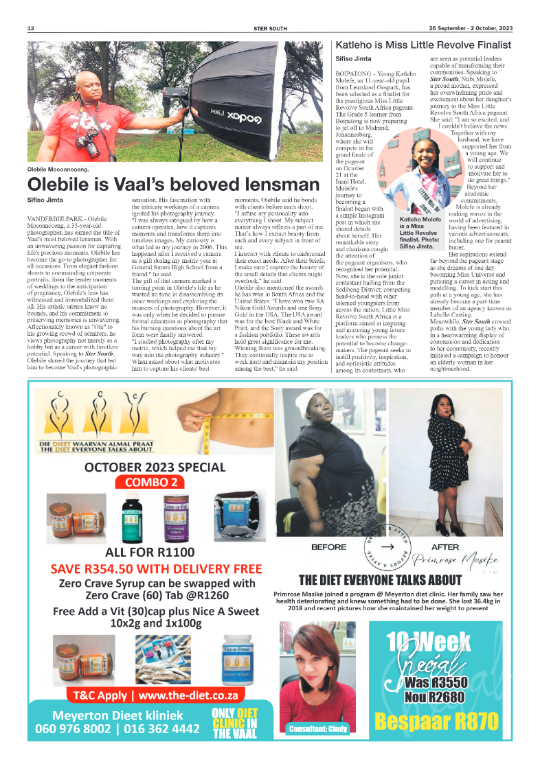 STER SOUTH 26 September – 2 October, 2023 page 12