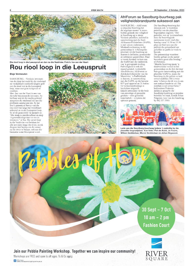 STER SOUTH 26 September – 2 October, 2023 page 8