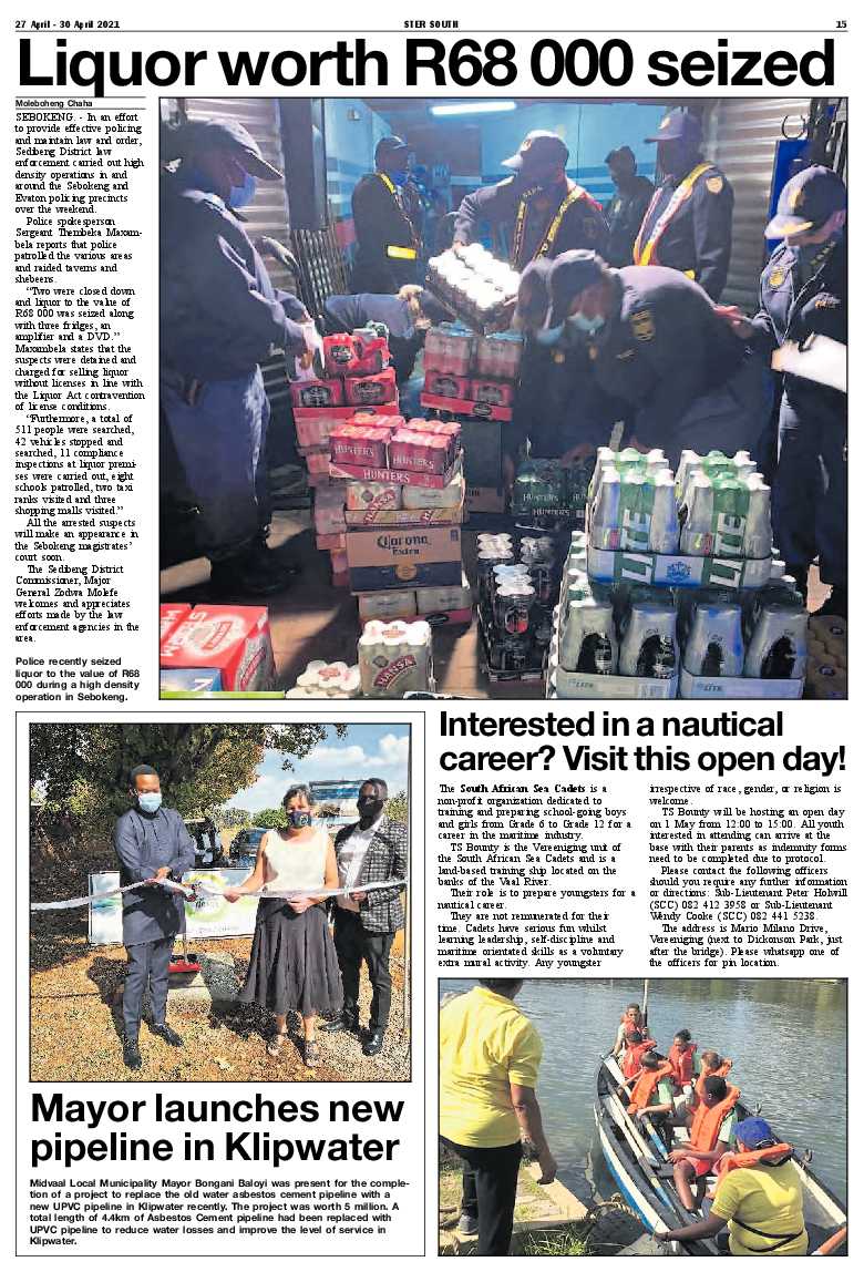 STER SOUTH 27 April – 30 April 2021 page 15