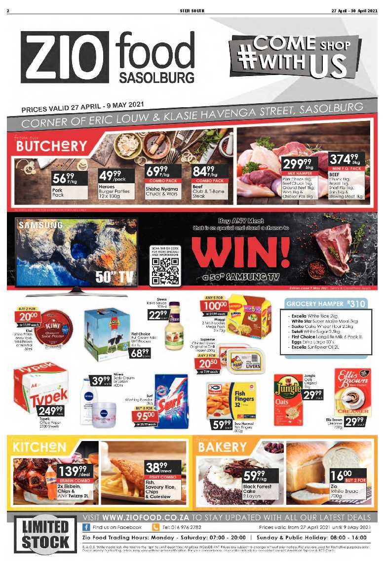 STER SOUTH 27 April – 30 April 2021 page 2