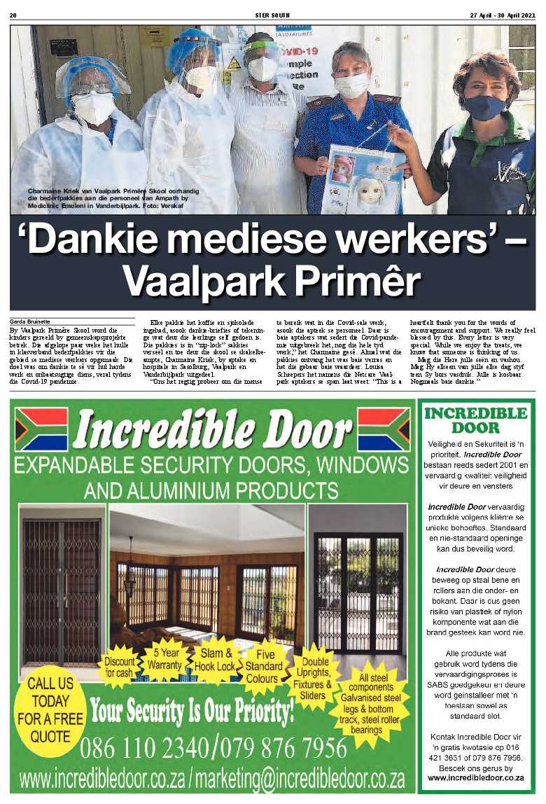 STER SOUTH 27 April – 30 April 2021 page 20