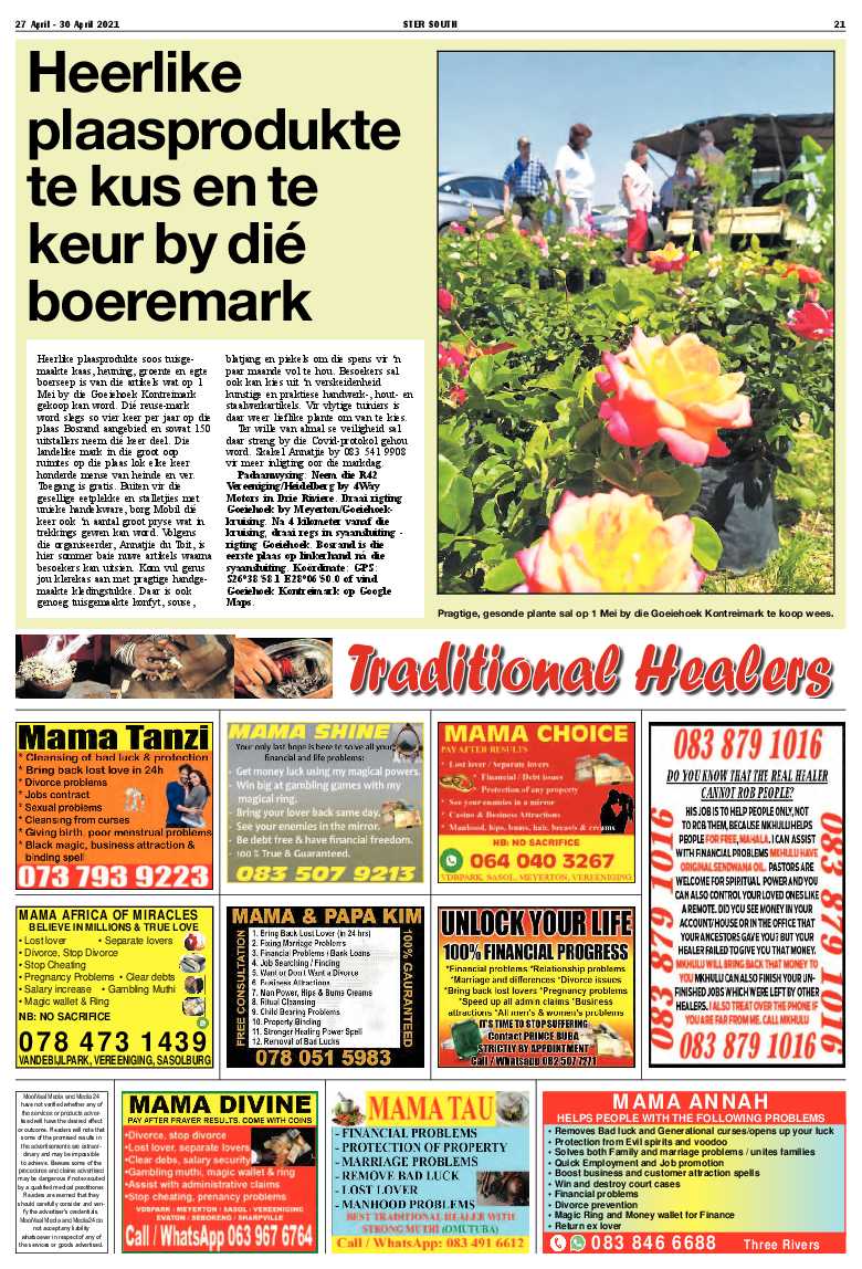 STER SOUTH 27 April – 30 April 2021 page 21