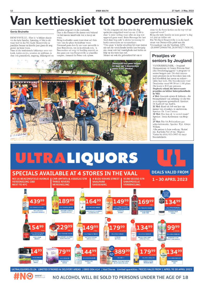 STER SOUTH 27 April – 3 May, 2023 page 12