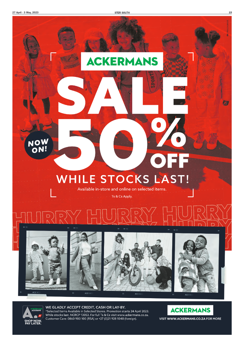 STER SOUTH 27 April – 3 May, 2023 page 15