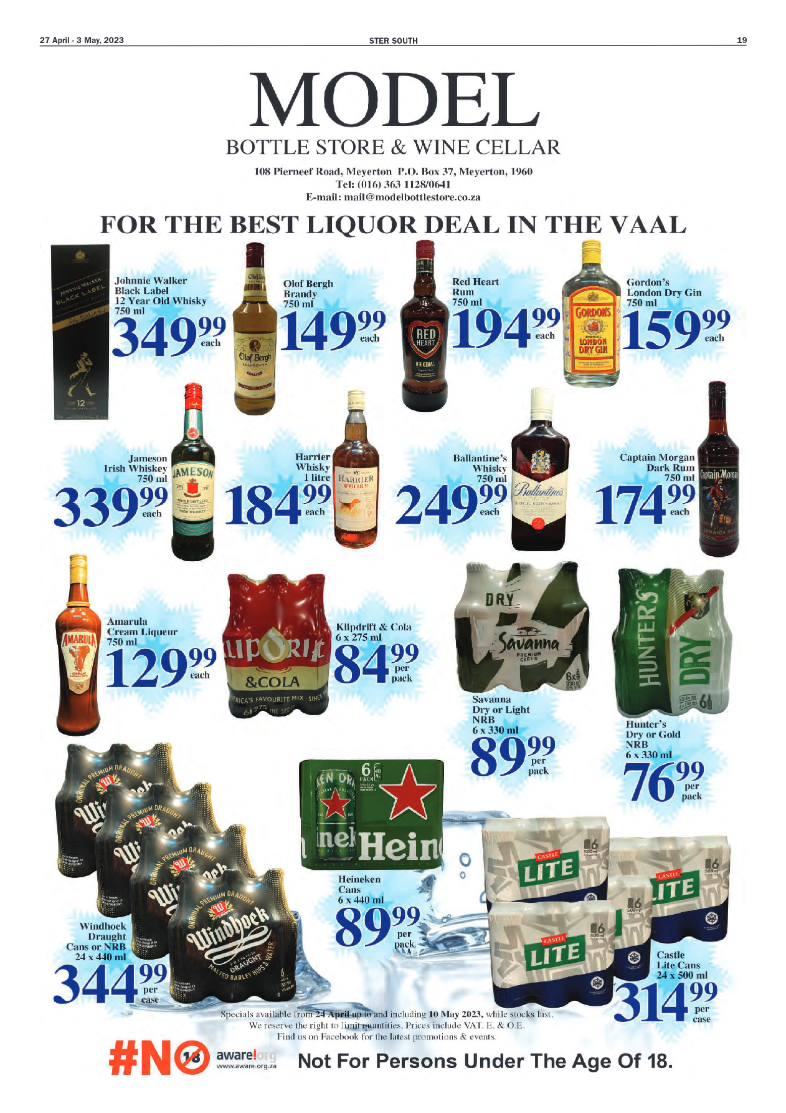 STER SOUTH 27 April – 3 May, 2023 page 19