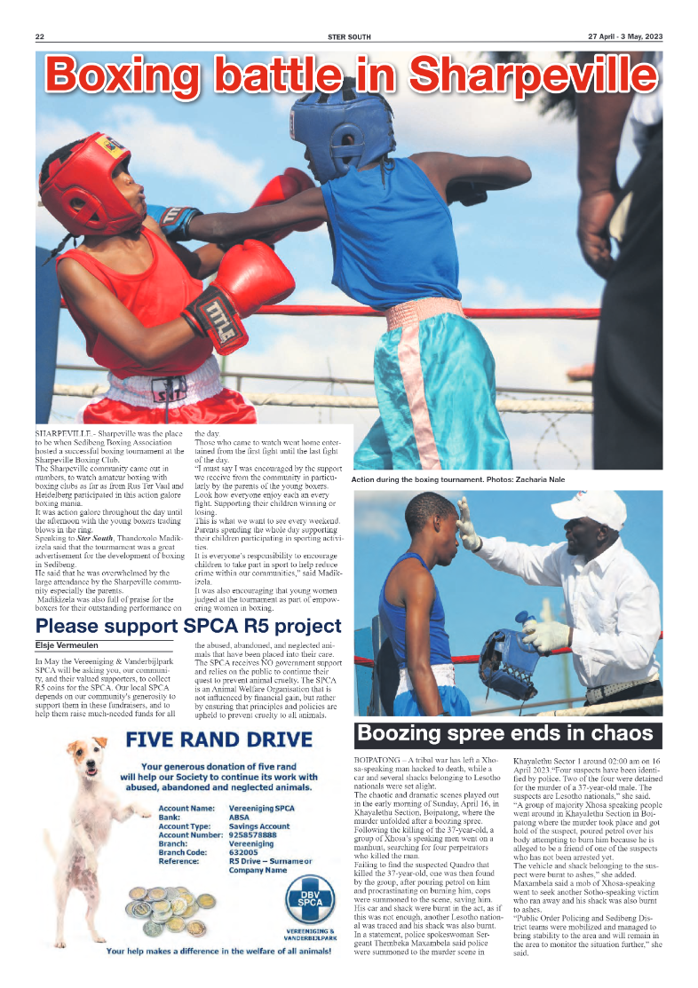 STER SOUTH 27 April – 3 May, 2023 page 22